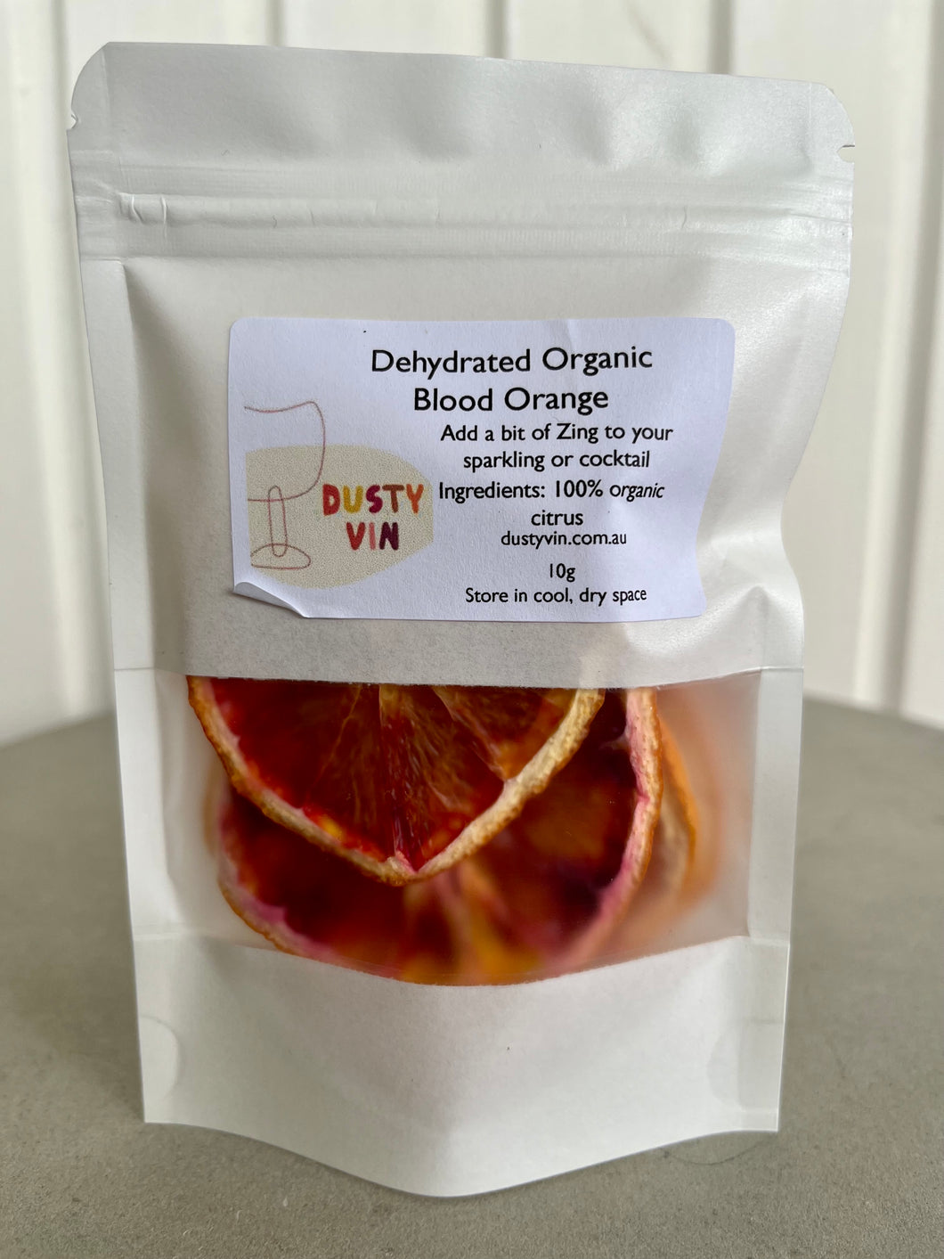 Taste Test Dehydrated Organic Blood Orange 10g