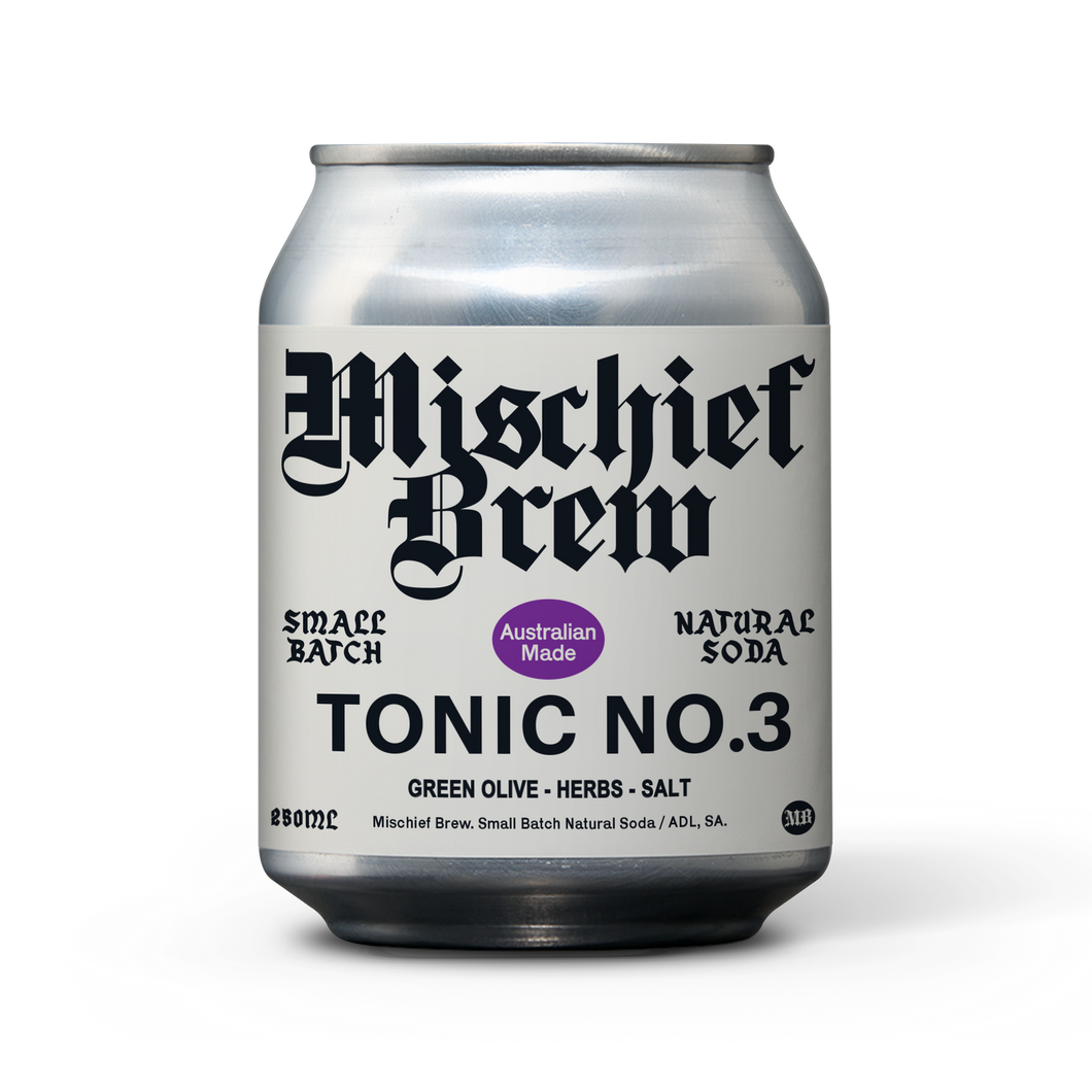 Mischief Brew Green Olive Tonic #3 - 4 x 250ml